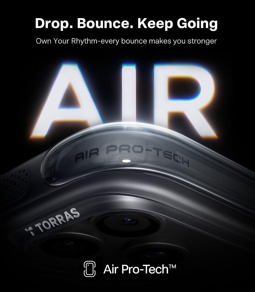 AirGuard Pro Magnetic Shockproof Case for iPhone with 360° Stand & Airbag Protection phone cover