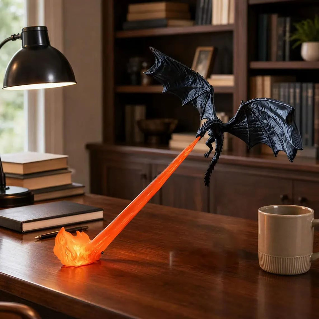 Dragon Fire LED Book Nook