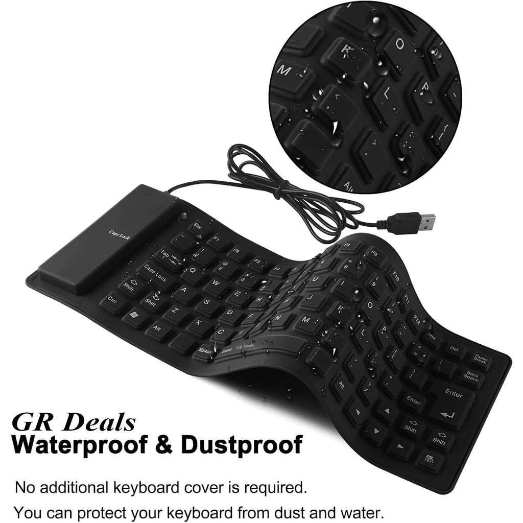 Foldable Silicone Keyboard