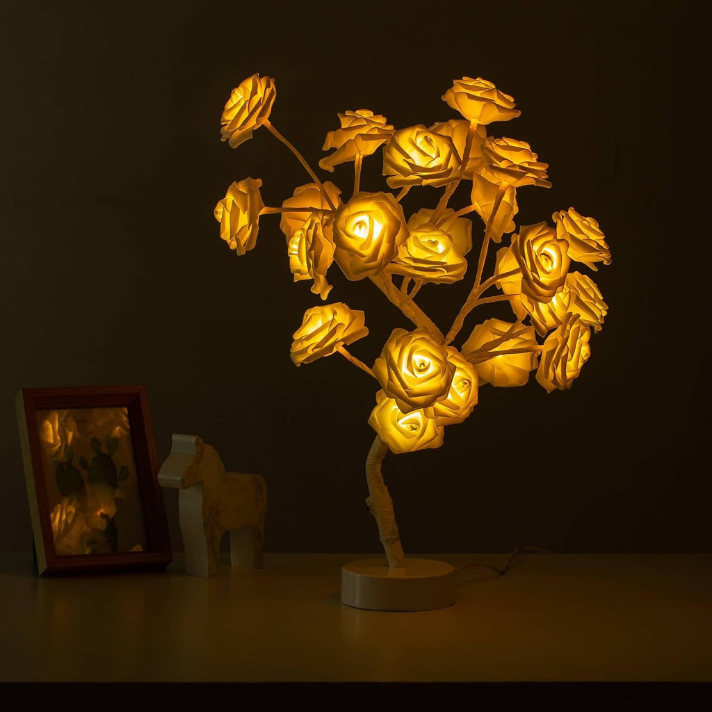 LED Rose Small  Modeling Table Lamp