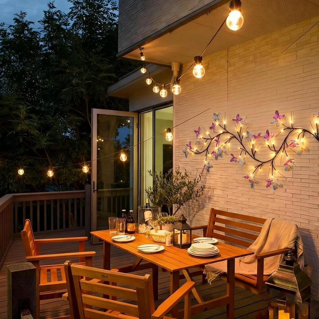 Butterfly LED Tree Branch Wall Lights