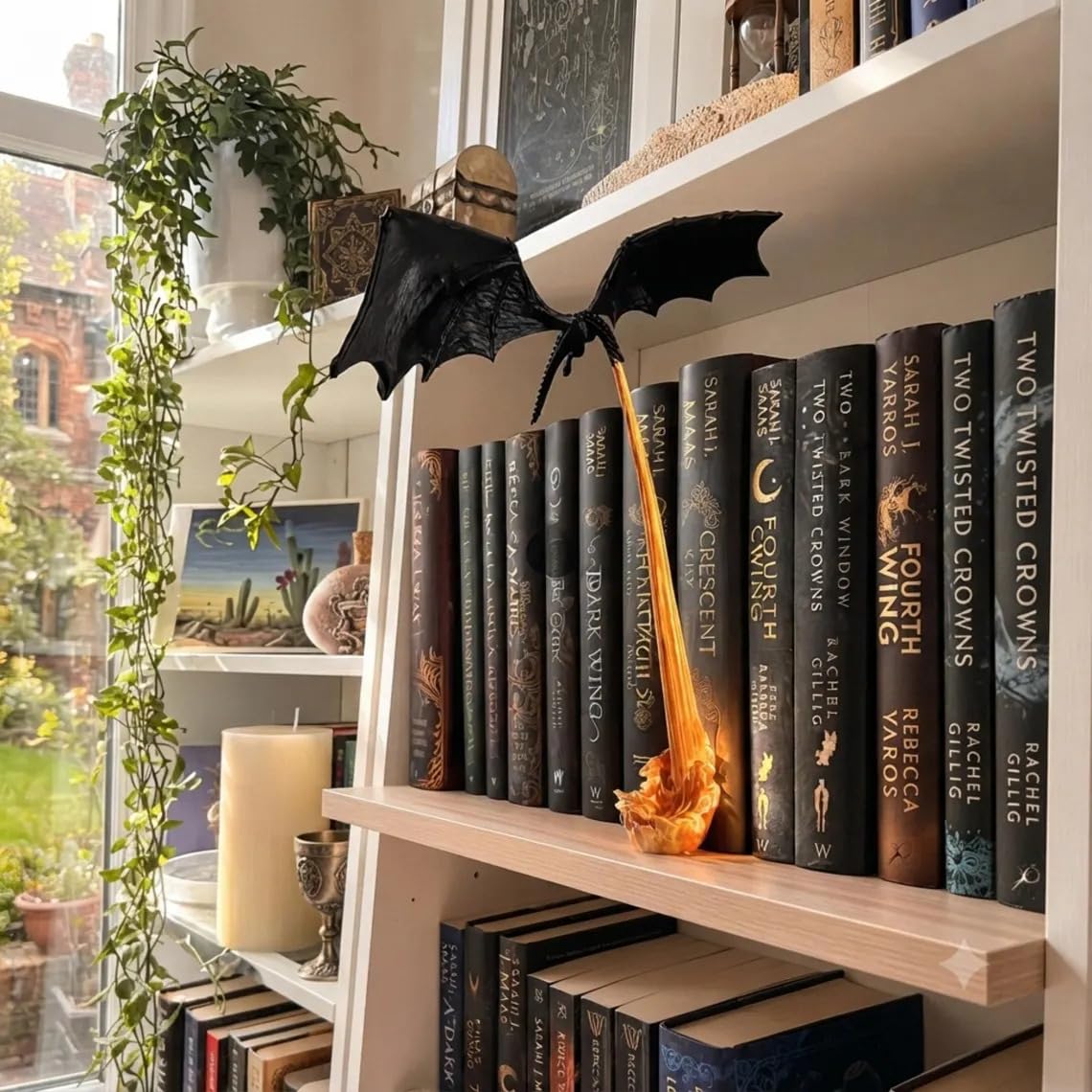 Dragon Fire LED Book Nook