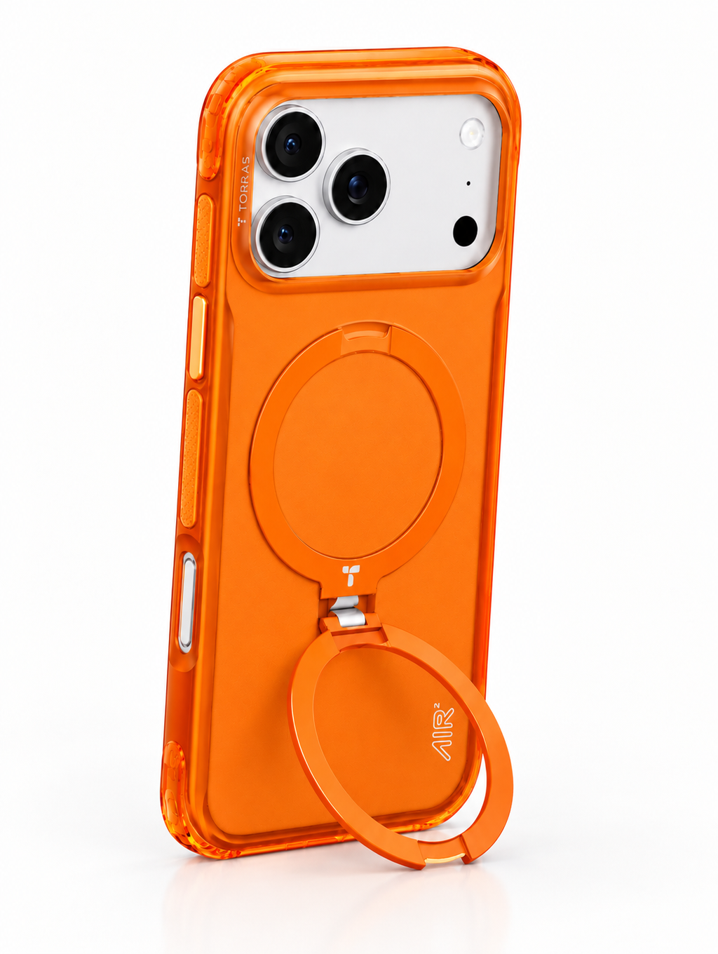 AirGuard Pro Magnetic Shockproof Case for iPhone with 360° Stand & Airbag Protection phone cover